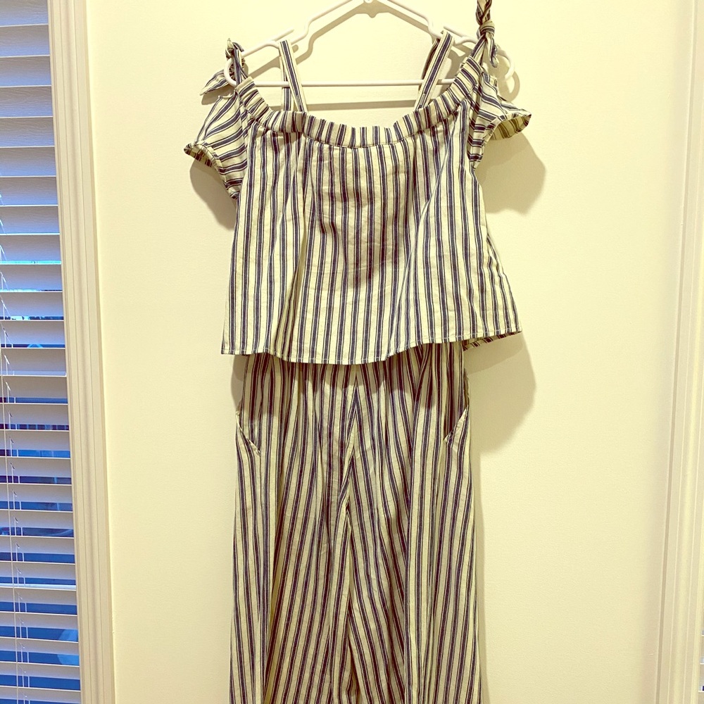 Made well cropped jump suit